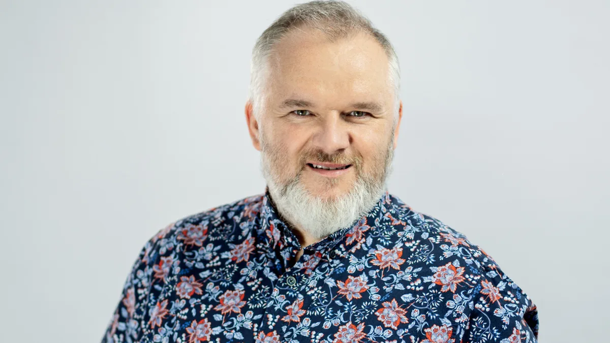 Łukasz Dąbrówka podczas warsztatu BetterFLOW
